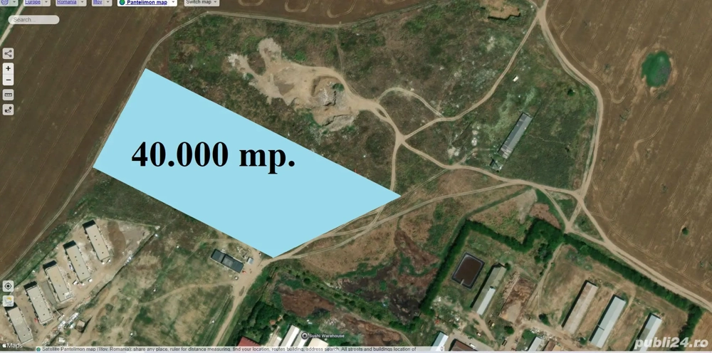 Pantelimon, langa Ferma animalelor, 40.000 mp. teren intravilan, ideal investitie