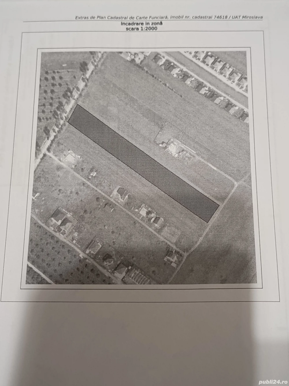 Vând teren intravilan 10000 m cu intrare de pe DJ 248A  între Valea Ursului si Proselnici