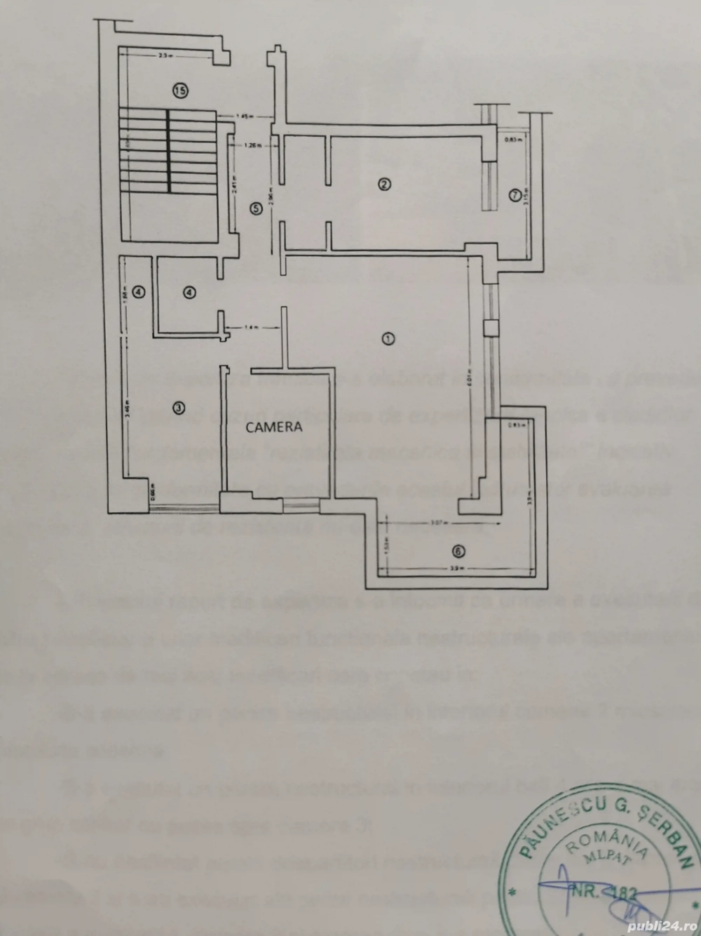 Apartament 4 camere Decomandat Damaroaia 
