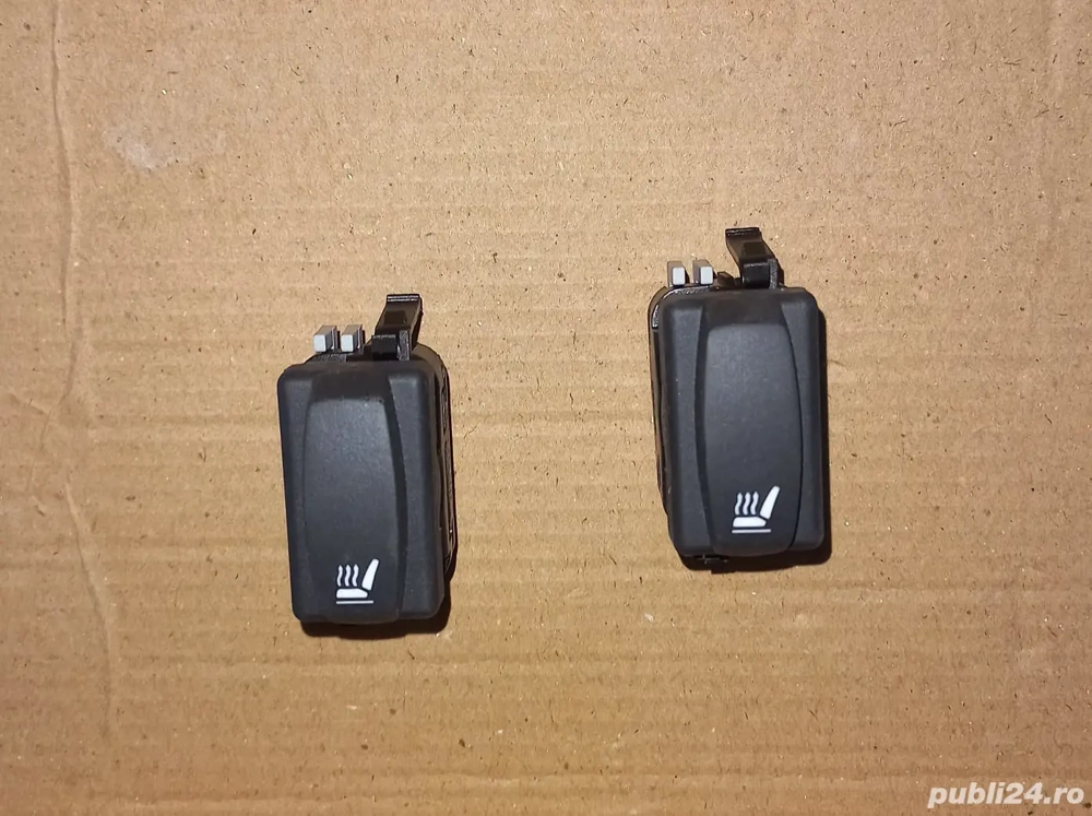 Buton încălzire în scaune Dacia Logan Sandero, nou, de origine - 50 lei
