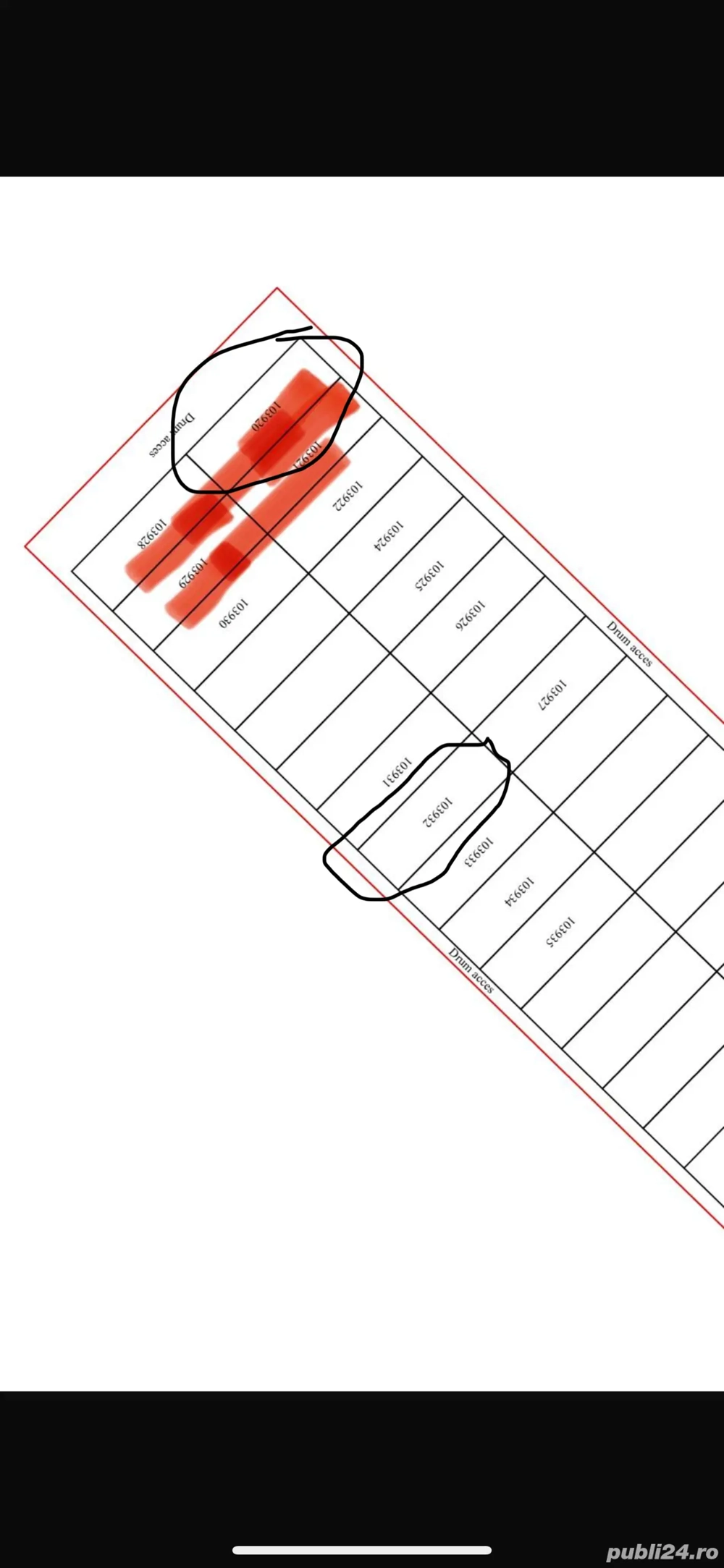 Teren Intravilan între Bod și Sânpetru Județul Brașov (2 parcele disponibile) 