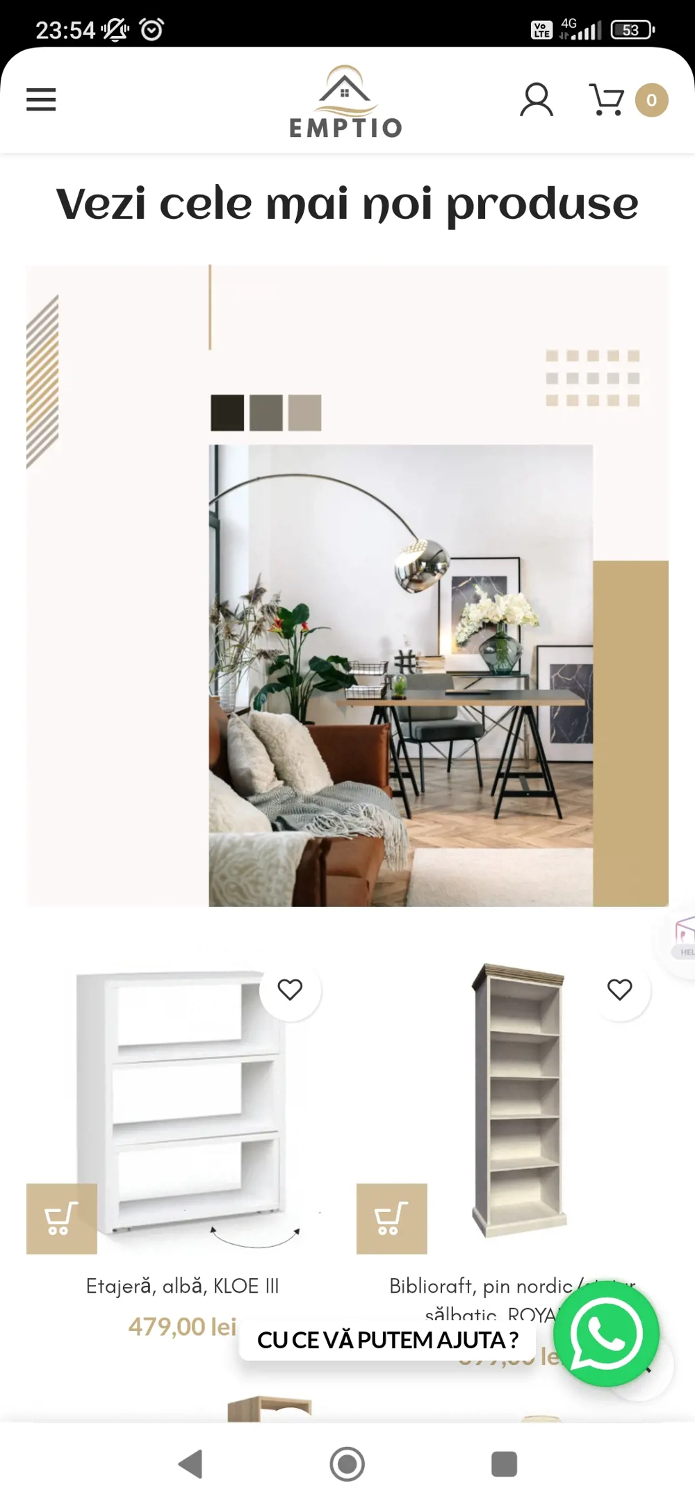 Website magazin online 