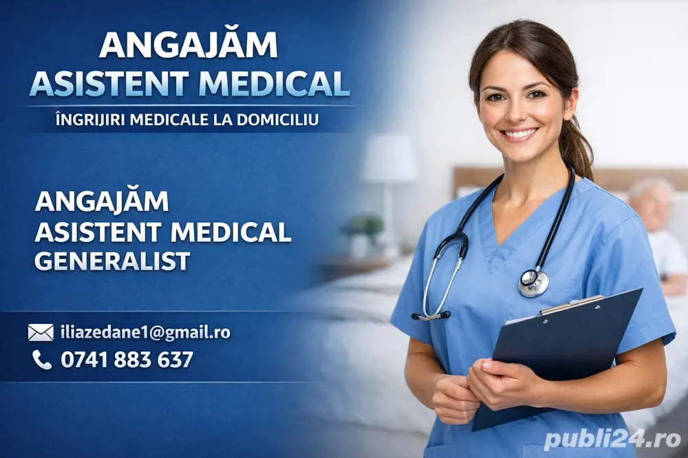 Angajam Asistent Medical Generalist