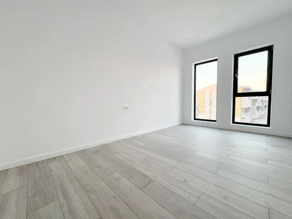 Apartament 2 camere decomandat, 52mp utili + 8mp balcon - Giroc