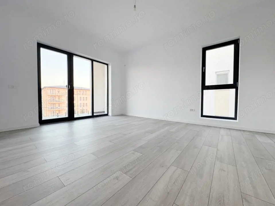 Apartament 2 camere decomandat, 52mp utili + 8mp balcon, Giroc