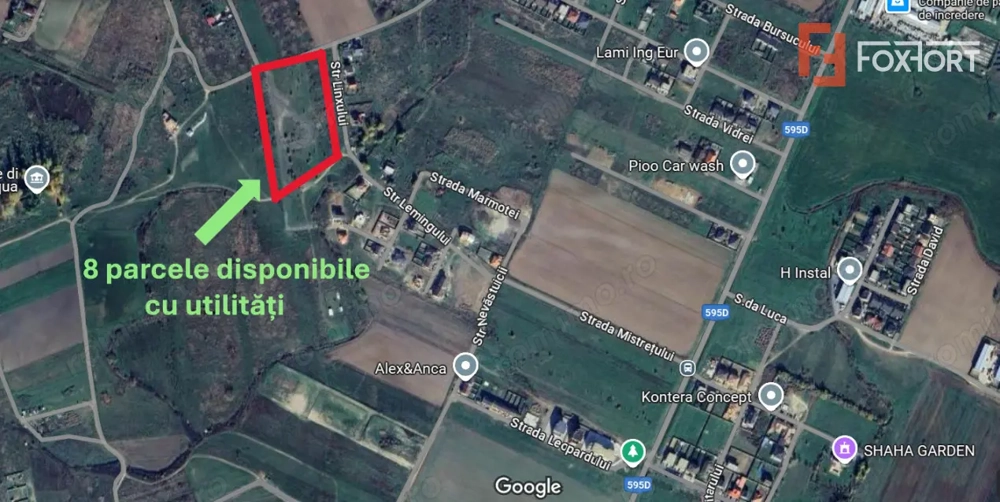 COMISION 0 % Teren intravilan 930 mp - Mosnita cu puz aprobat