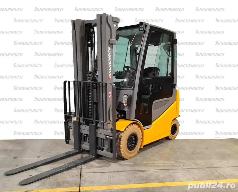 Electrostivuitor Jungheinrich EFG 425k, capacitate de ridicare 2500 kg, înălțime de ridicare 4700 mm