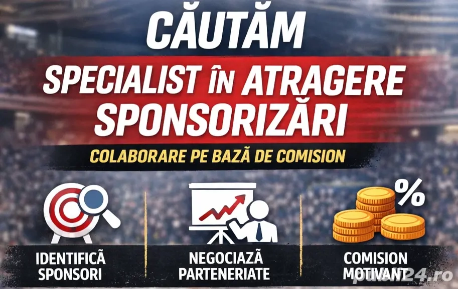 Specialist în atragere sponsorizări