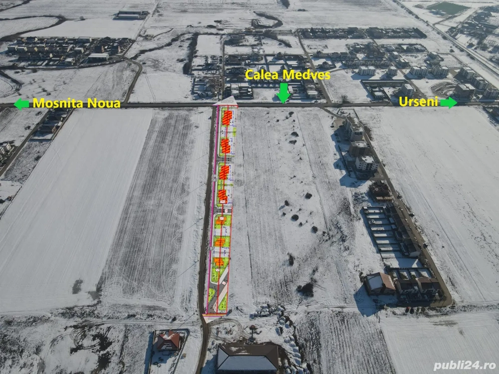 Terenuri pentru dezvoltare imobiliară Blocuri de locuințe | Calea Medveș