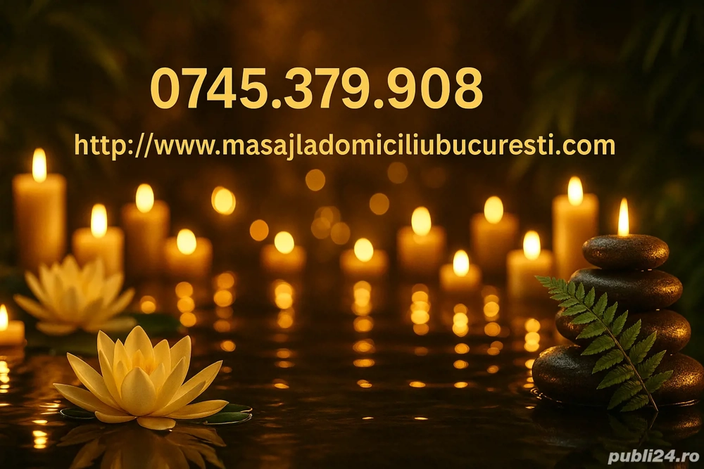 Masaj Profesional la Domiciliul Tău   Relaxare și Terapie cu Maseur Autorizat