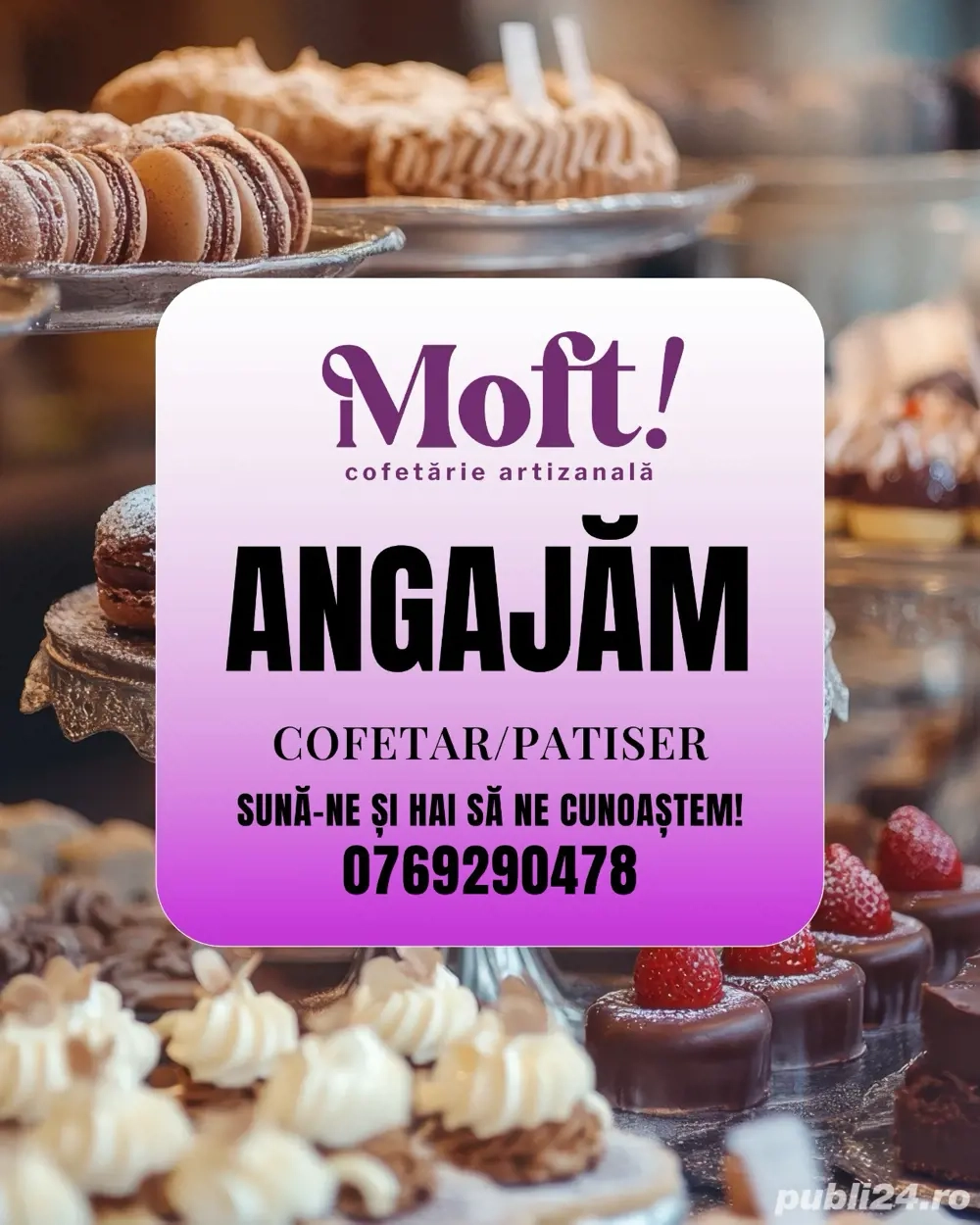 Angajam Cofetar Patiser 