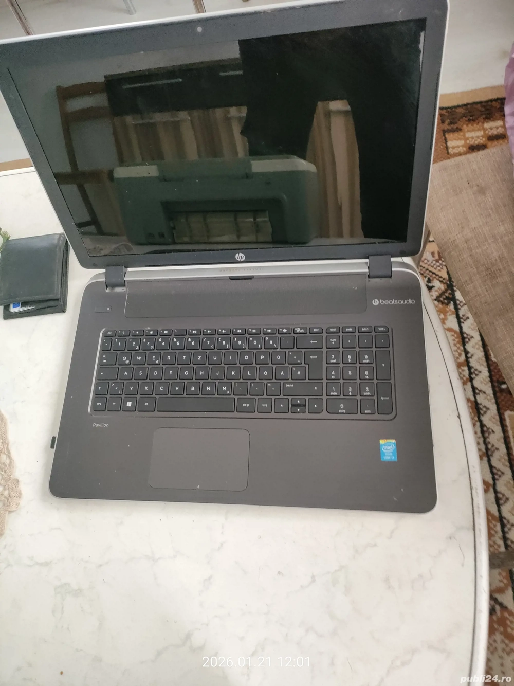 laptop hp in stare foarte buna de functionare