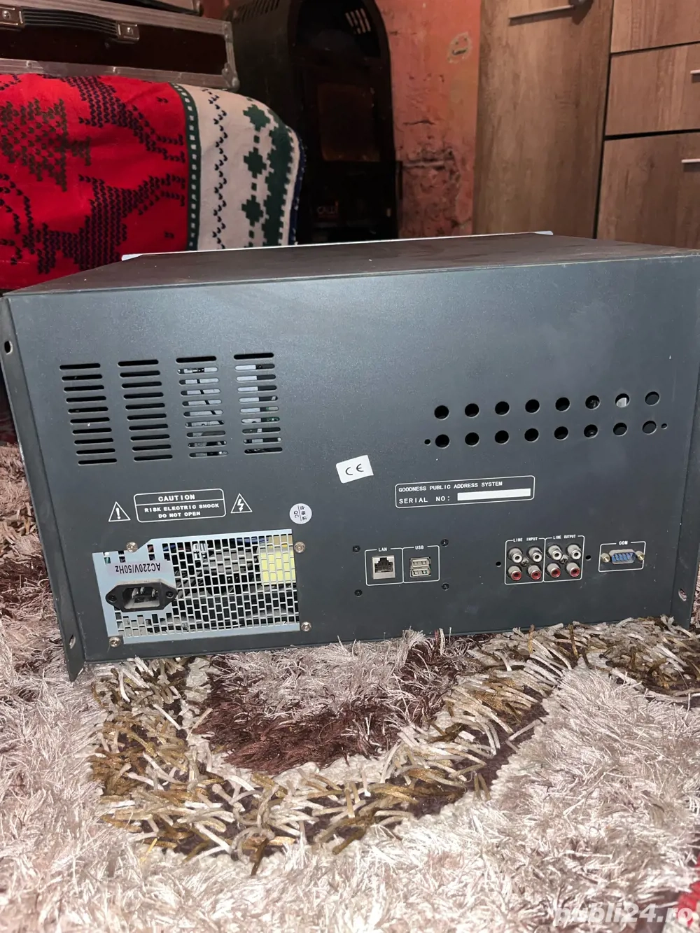 Mixer boxe si PA control centre(server)