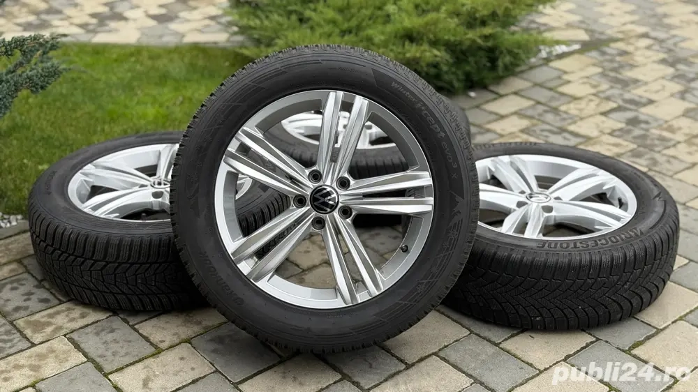 Roti iarna VW Tiguan R-line jante 18 5x112 anvelope 235 55 18 Senring 4x4 