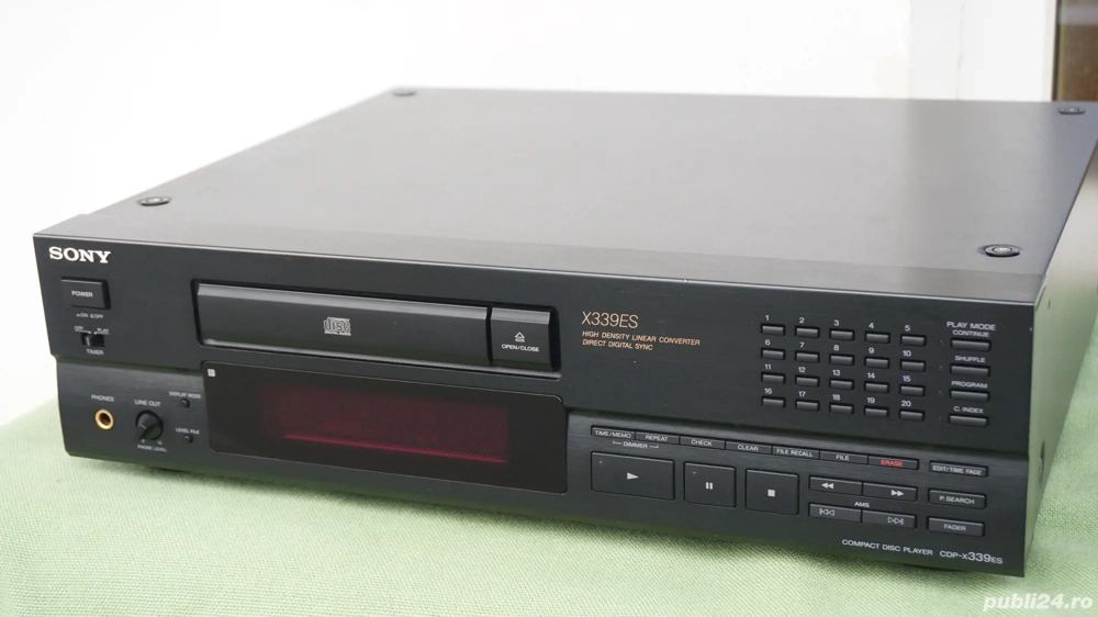 CD player SONY CDP-X339ES Defect