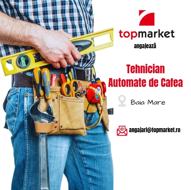 Angajăm Operator pentru Aparate de Cafea de tip Vending în Baia Mare 