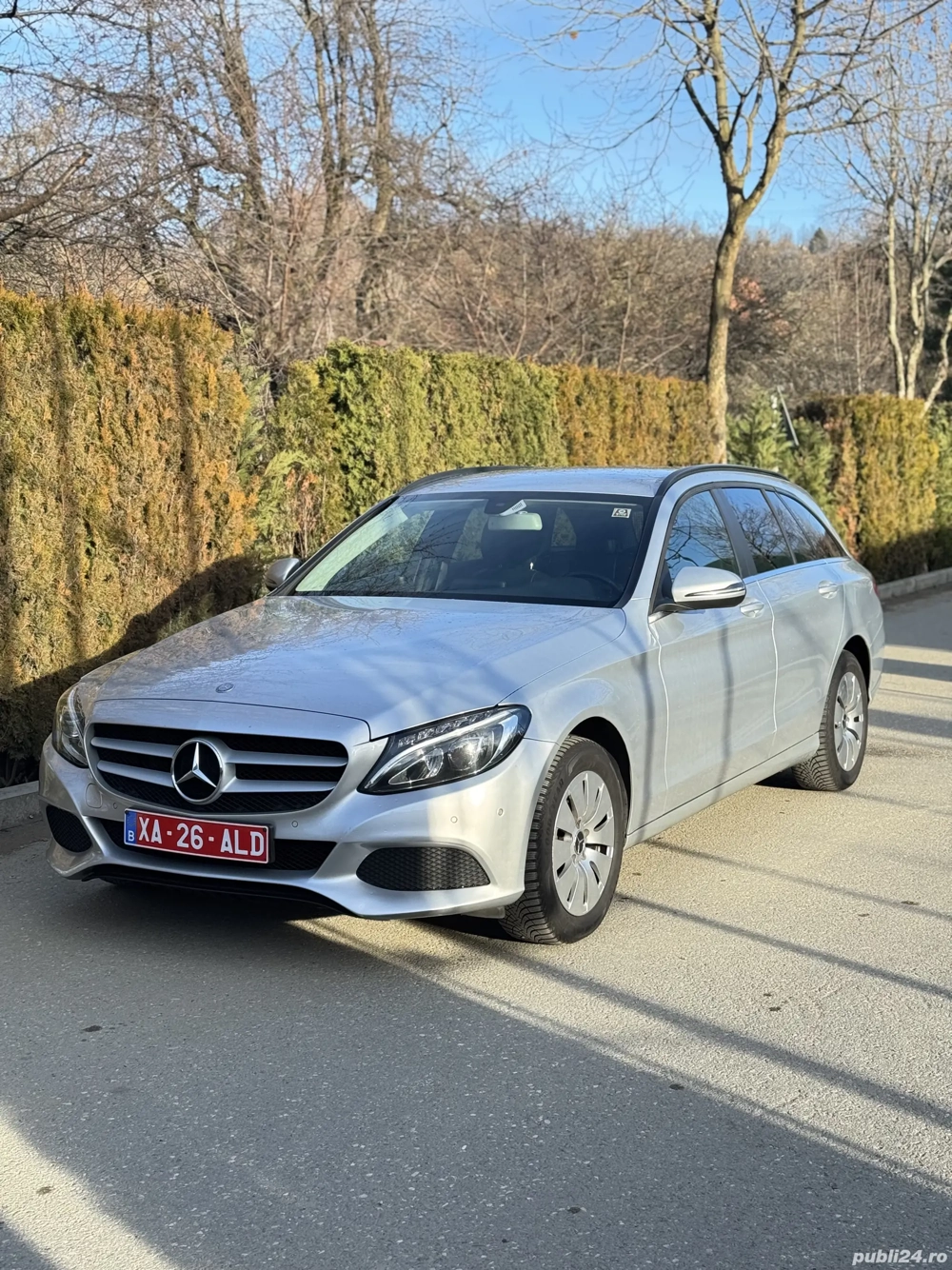 Mercedes-Benz C 2016 Automat LED Piele CarPass Carlig KM Reali