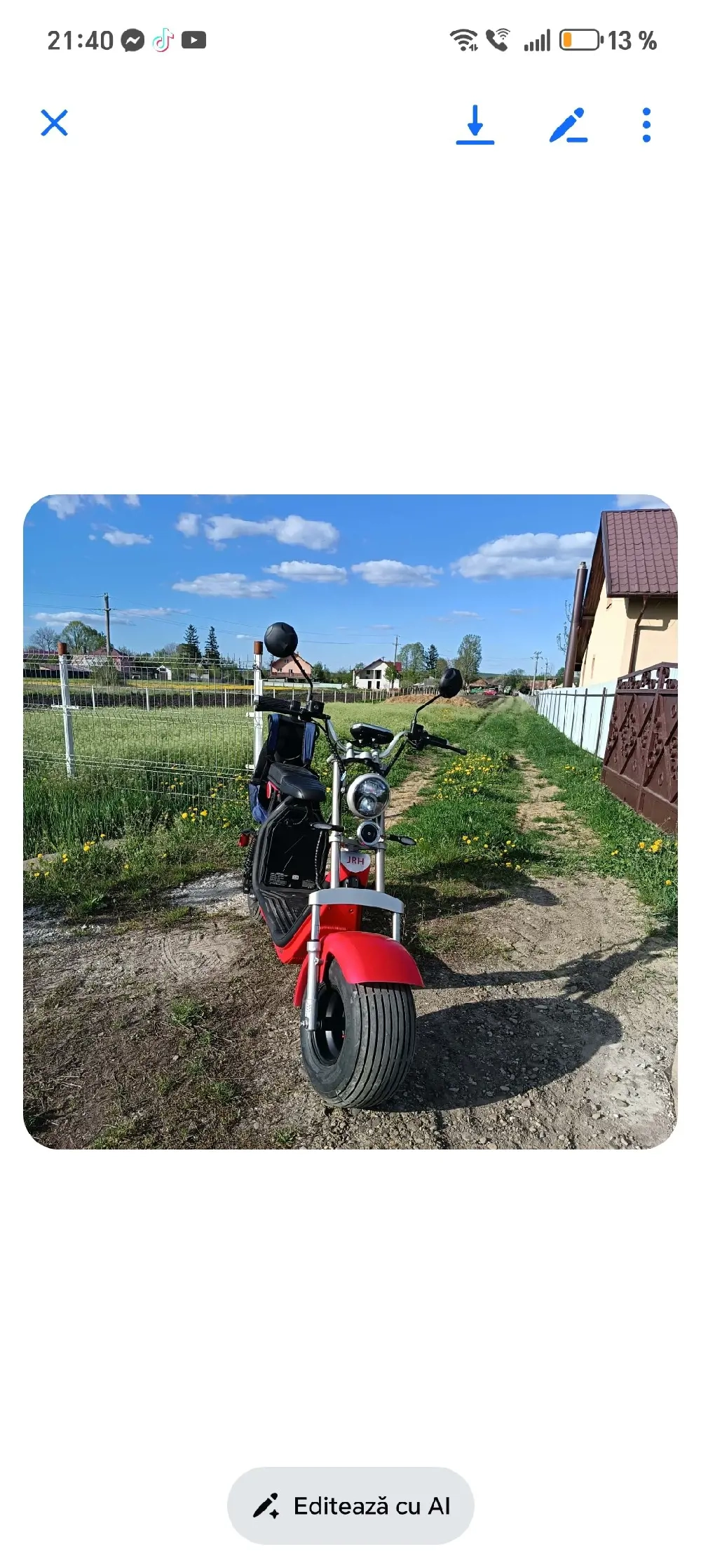 Schimb sau vând scuter electric 