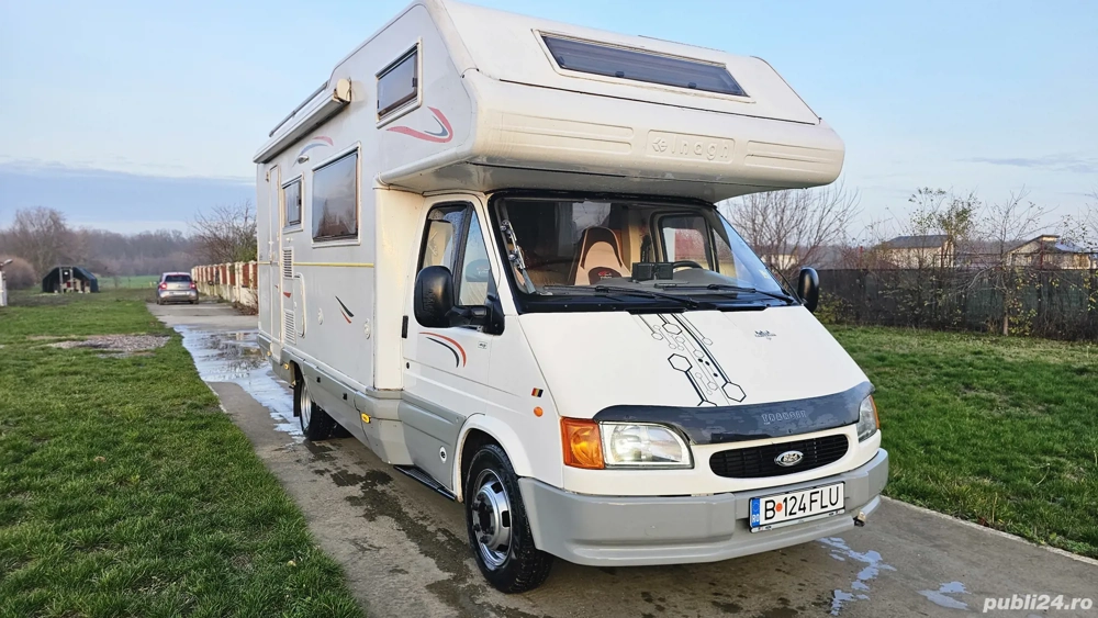 Autorulota Ford Transit ENLAGH 7 locuri de dormit recondiționata!