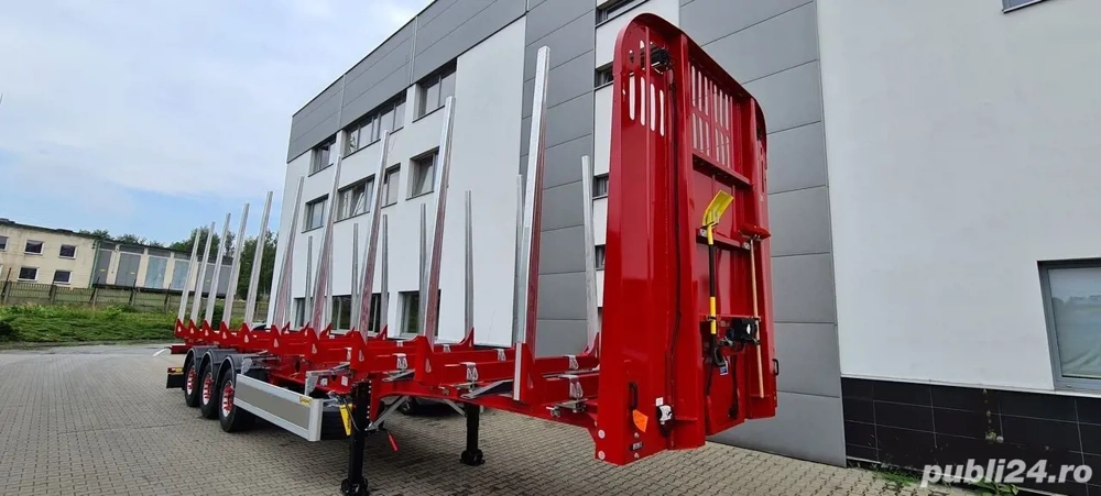 Semiremorca ZASLAW - Polonia - forestiera cu racoante - Oferta 2026 !