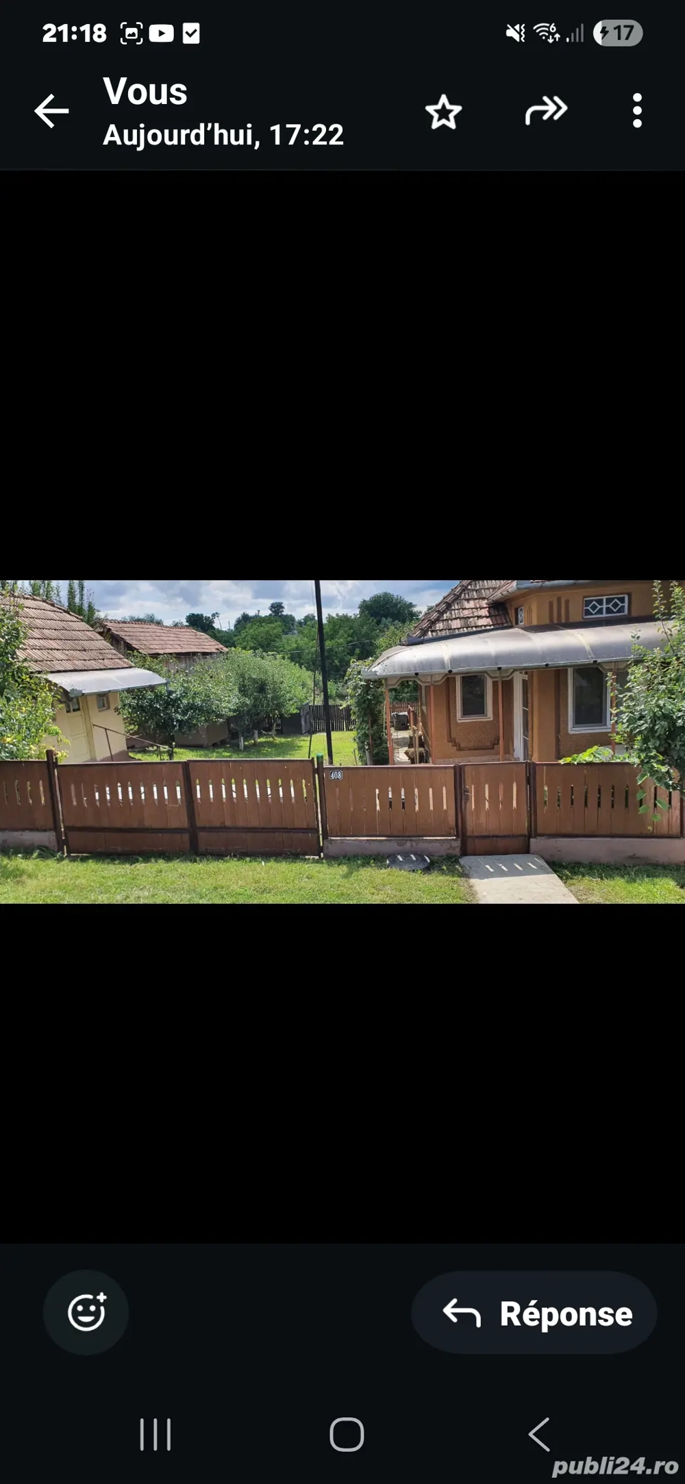 Casa de vanzare imediat locuibila 