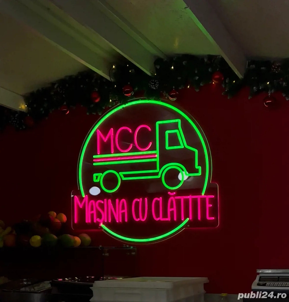 Realizăm firme luminoase Led pe comandă 