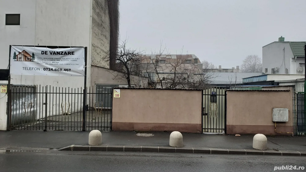 Teren 400 m.p. + casa 95 m.p.