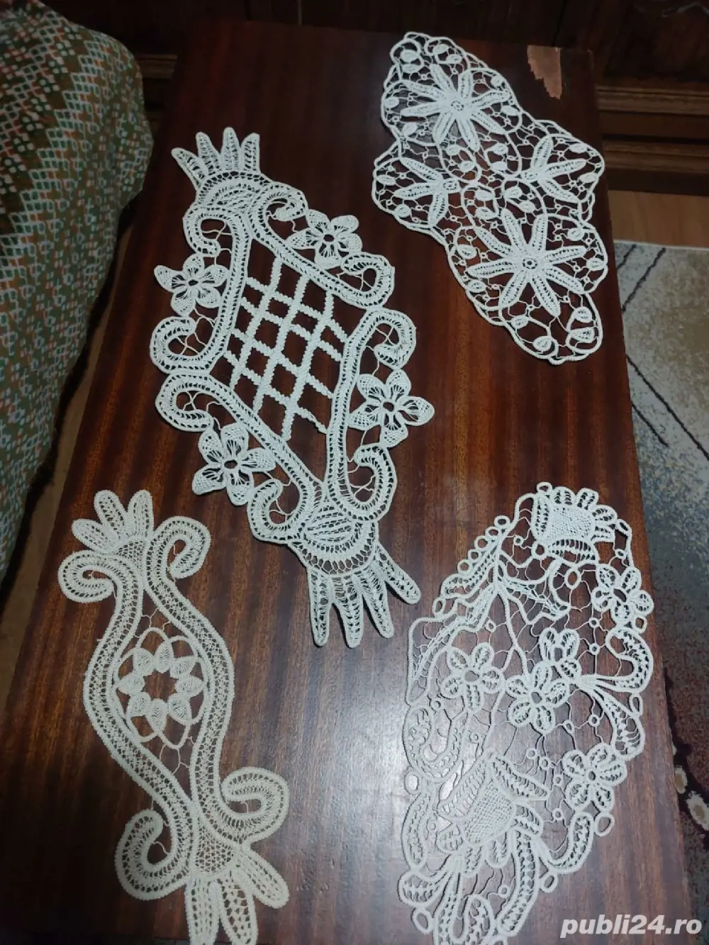 Set macrame croșetat manual   piese unicat 