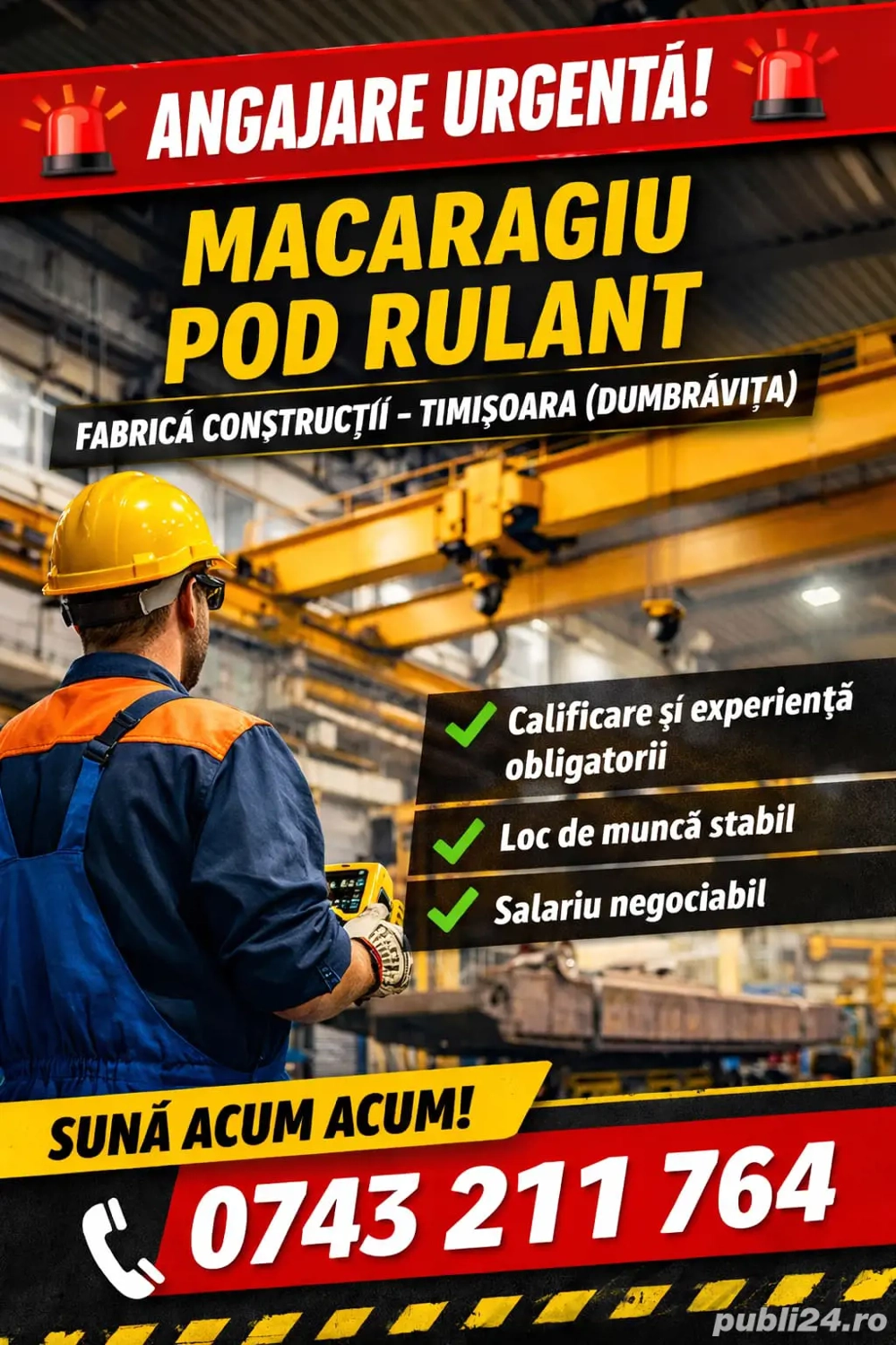 Macaragiu si Muncitor Constructii- fabrica Timisoara