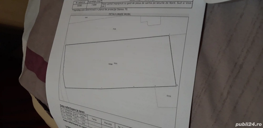 Teren intravilan de vinzare