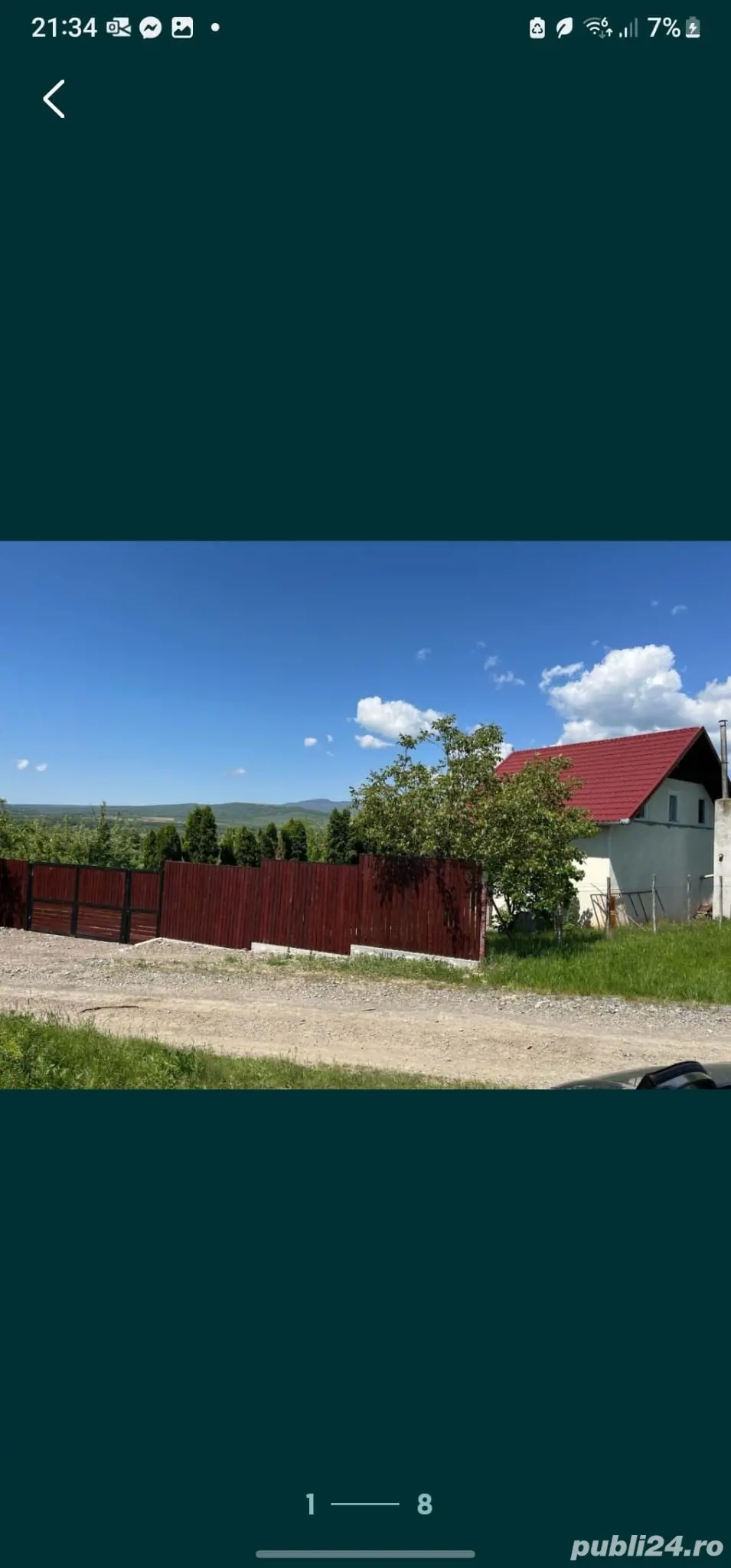 vand cabana cu livada