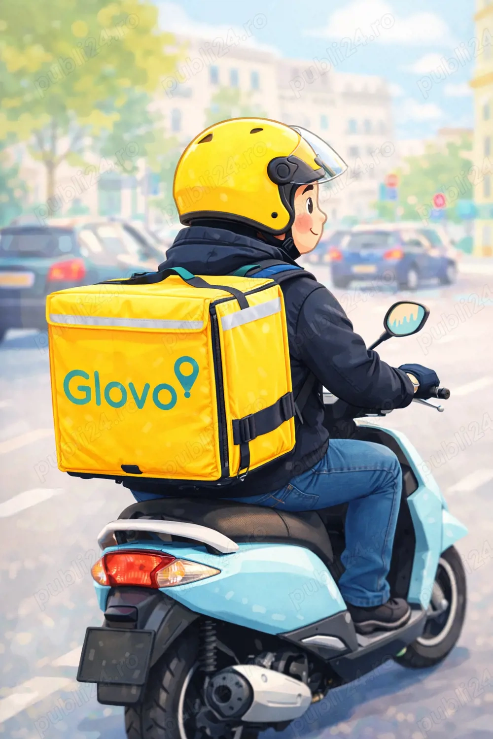    Flotă Glovo   Wolt   Bolt Food angajează curieri!