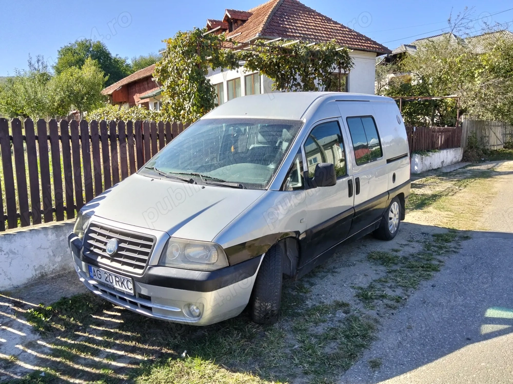 FIAT SCUDO 2.0tdi 5 locuri+loc marfă Revizie recentă