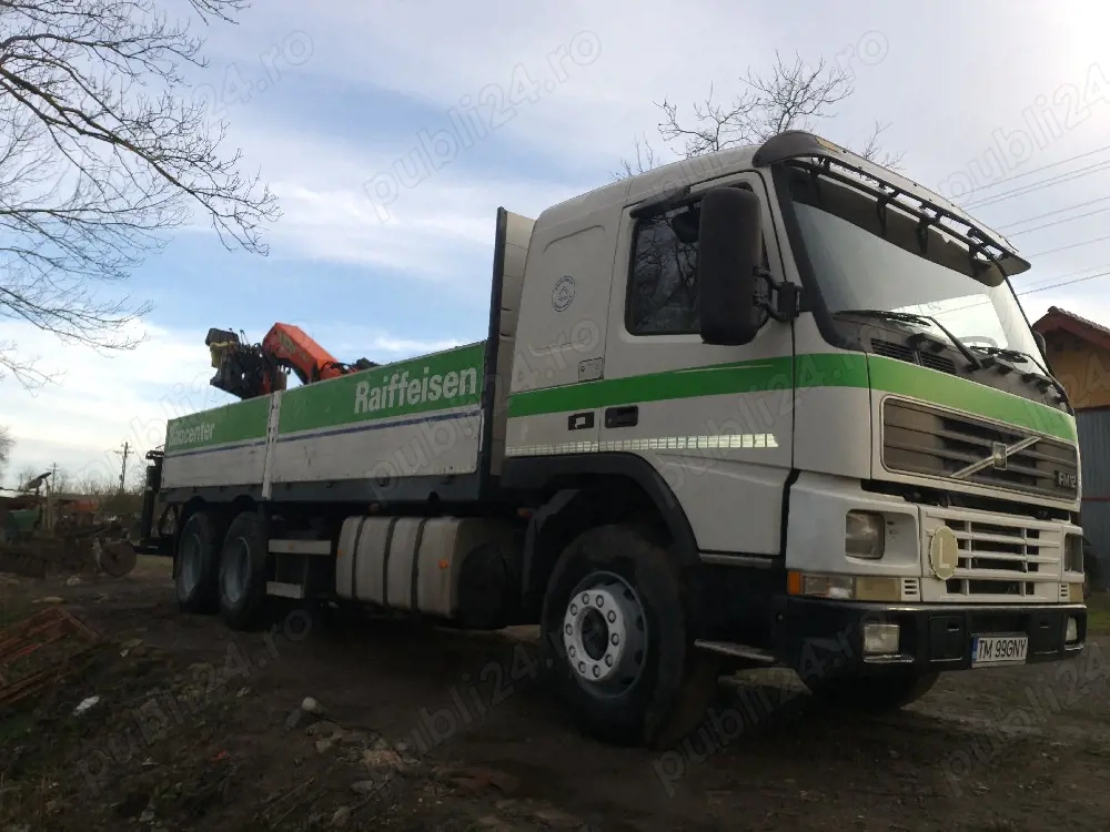 Volvo fm380 , 6x4,cu hiab pf 19000