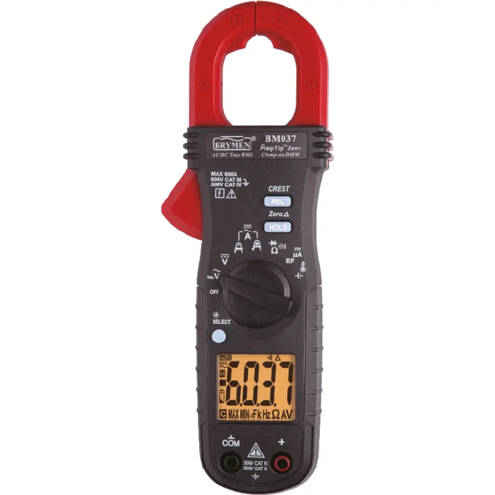 Cleste ampermetric Brymen BM037 profesional True RMS AC DC CAT IV