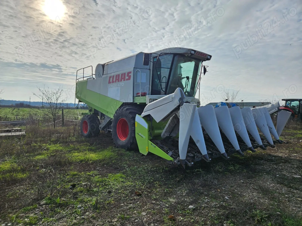 CLAAS LEXION 470   combină de recoltat + HEDER 