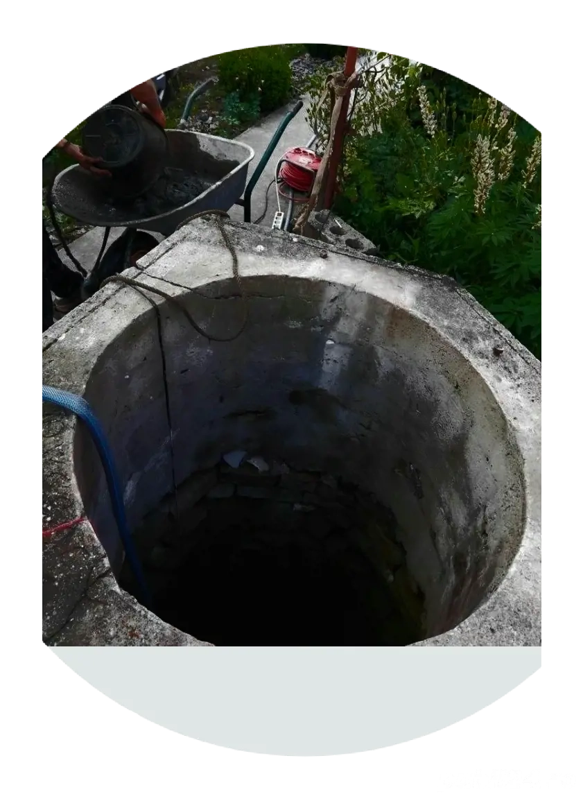 Curățare fântâni și adâncire 