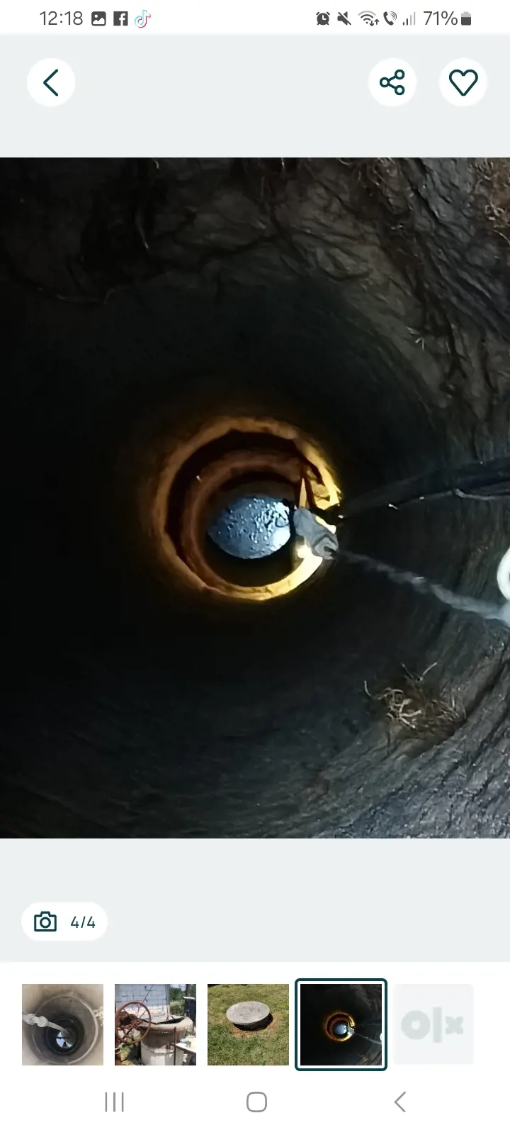 Curățare fântâni și adâncire 