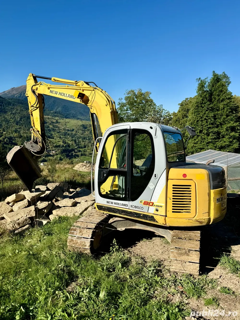 excavator 8 tone kobelco 2008