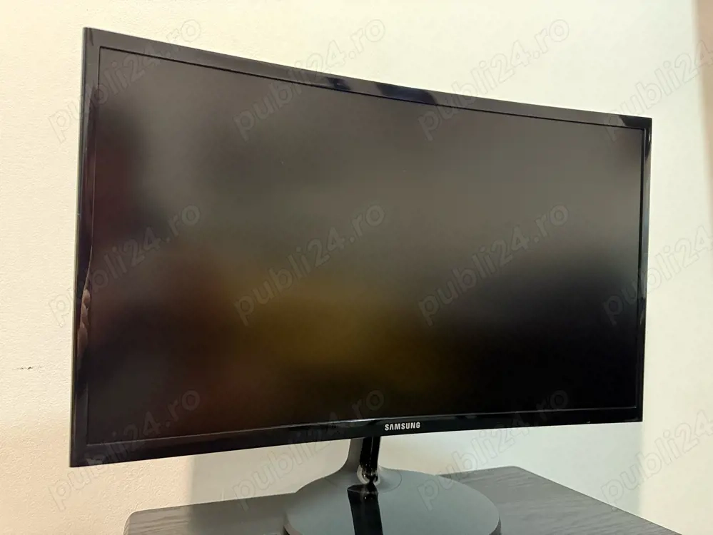 Monitor SAMSUNG curbat Gaming 24" impecabilca nou 1920x1080 60 HZ 