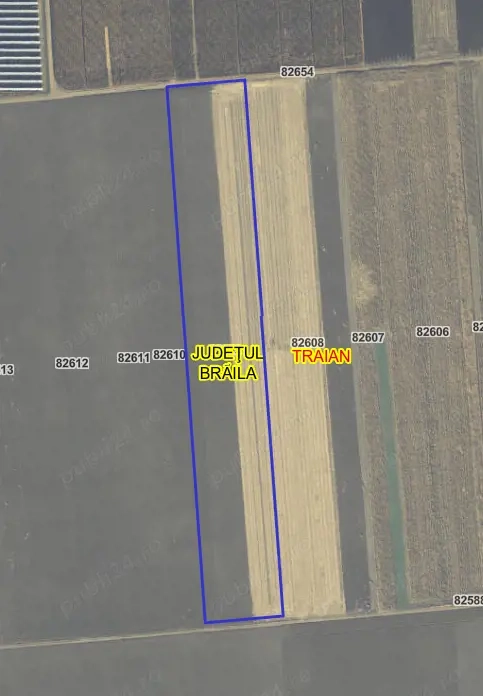 Vand 3 parcele pământ  sat Urleasca, com Traian Braila