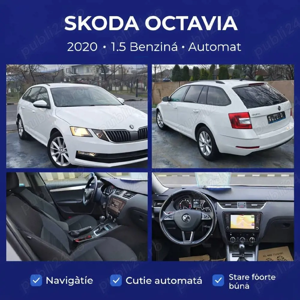 Skoda Octavia 2020 Posibilitate rate fara avans 