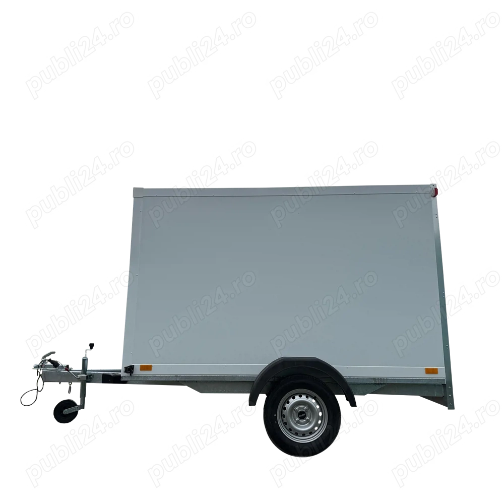Remorca Auto tip Furgon REPO PEC 2515 2500 x 1500 x 1500 mm 750 kg.