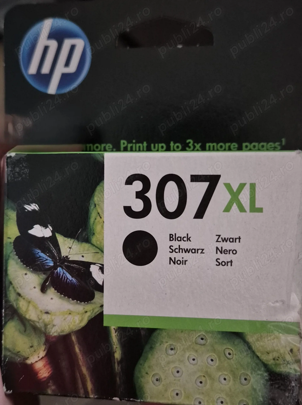 Cartus imprimanta HP 307 XL negru original