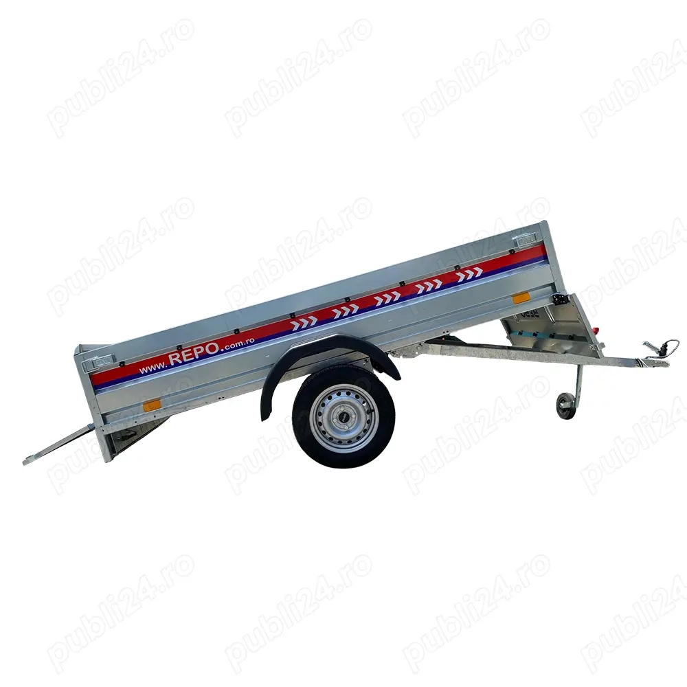 Remorca Auto REPO RDS 2412 Basculabilă 2400 x 1250 x 390 mm 750 kg.