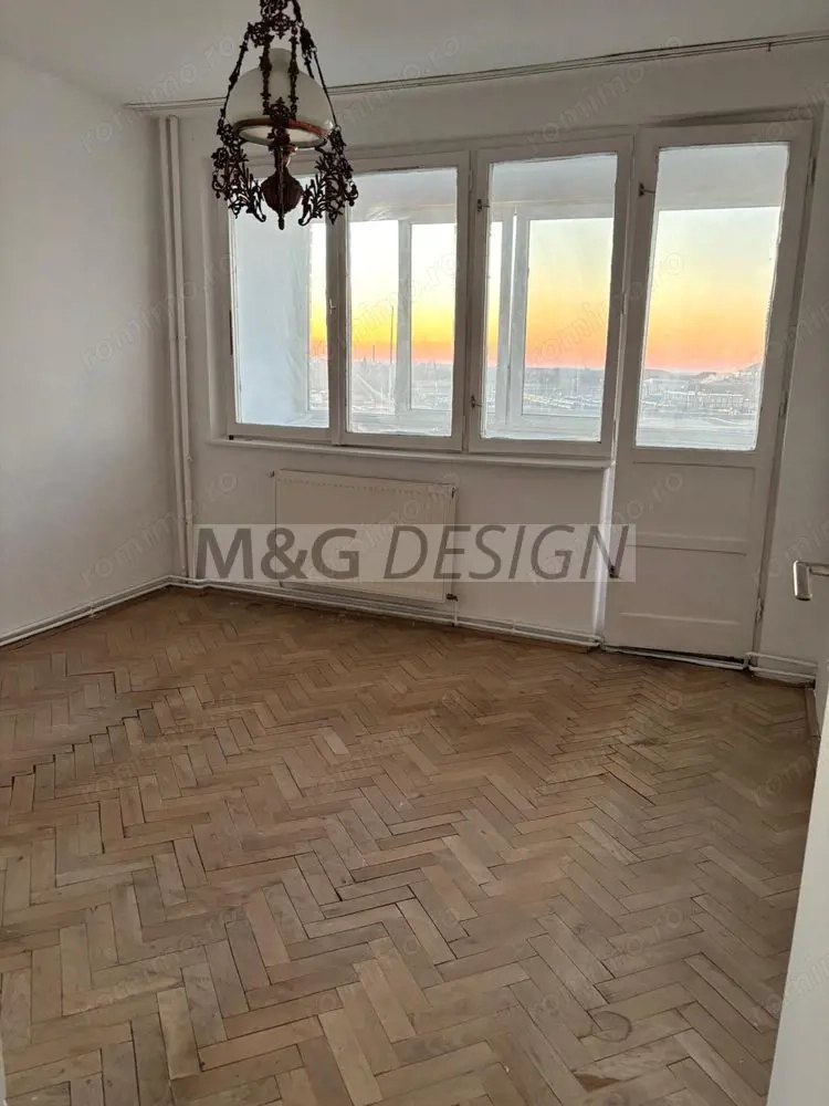 Ap. 2 camere, zona Dambovita, etaj intermediar, centrala termica