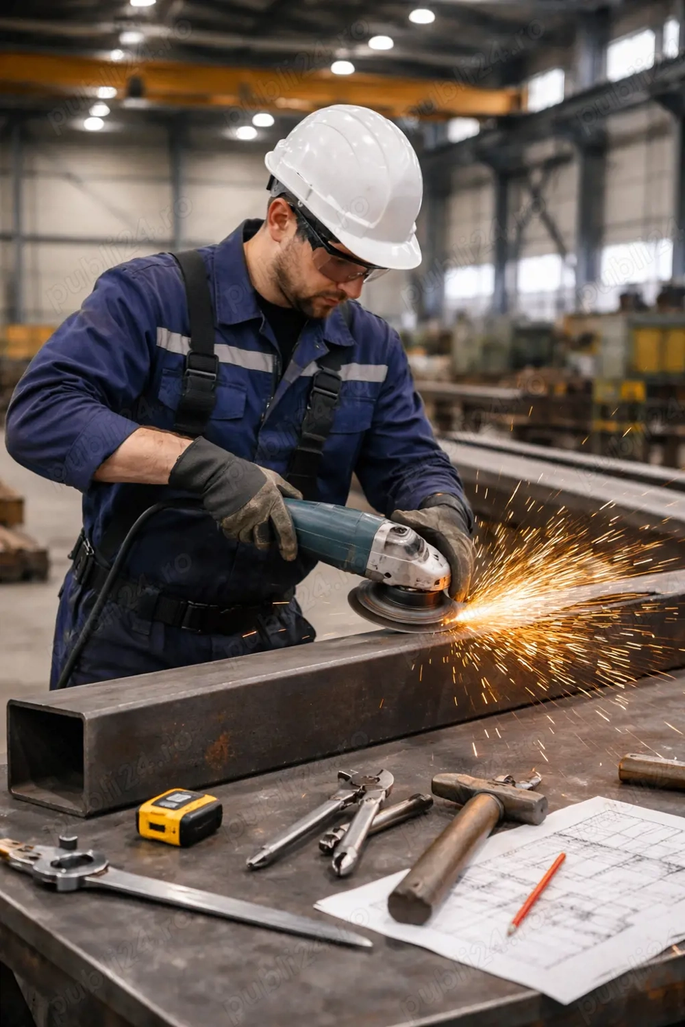 Lacatus montator structuri metalice