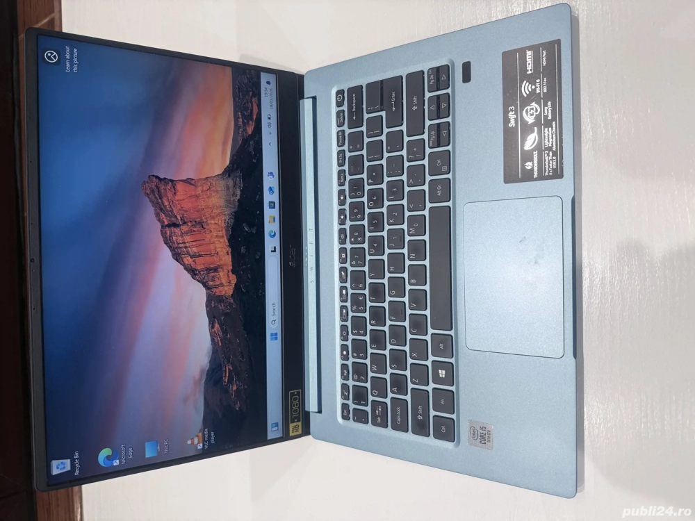 Acer notebook procesor i5 generatia 10,8gb ram,display 14,1  full hd