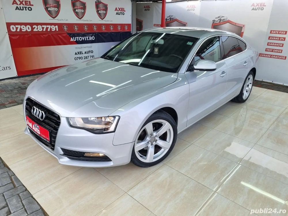 Audi A5 Sportback, An 2014 05, Motor 2.0Diesel, 150CP, Model Facelift,Rate Fixe, Livrare Gratuita