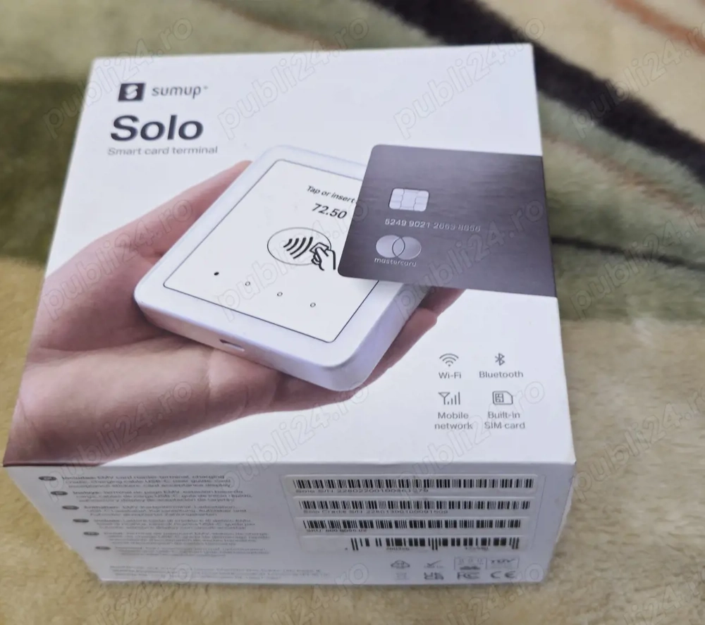 Terminal de plata mobil SumUp SOLO